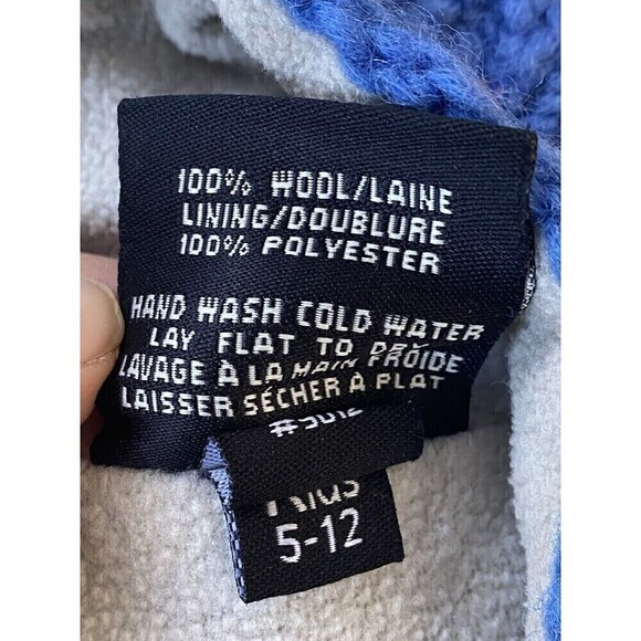 Everest Designs Kids 5-12 Unisex Sherpa Beanie- Wool - Colorful - Handmade Nepal - Picture 5 of 7